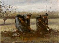 Gogh, Vincent van - Two Peasant Women Digging Potatoes